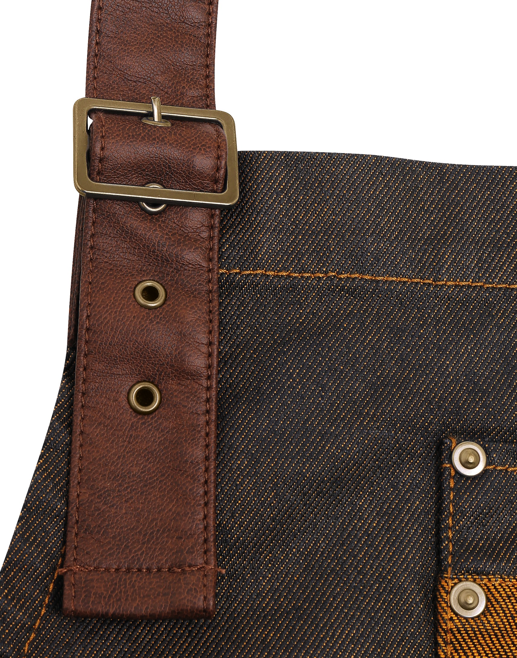 Premier - Denim Latzschürze "Division" - PR0136 – Bild 3