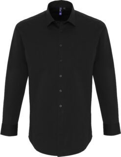Premier - Popeline Stretch Hemd langarm - PR0244
