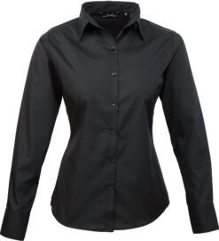 Premier - Popeline Bluse langarm - PR0300