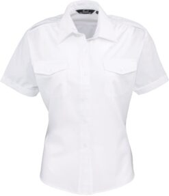 Premier - Piloten Bluse kurzarm - PR0312