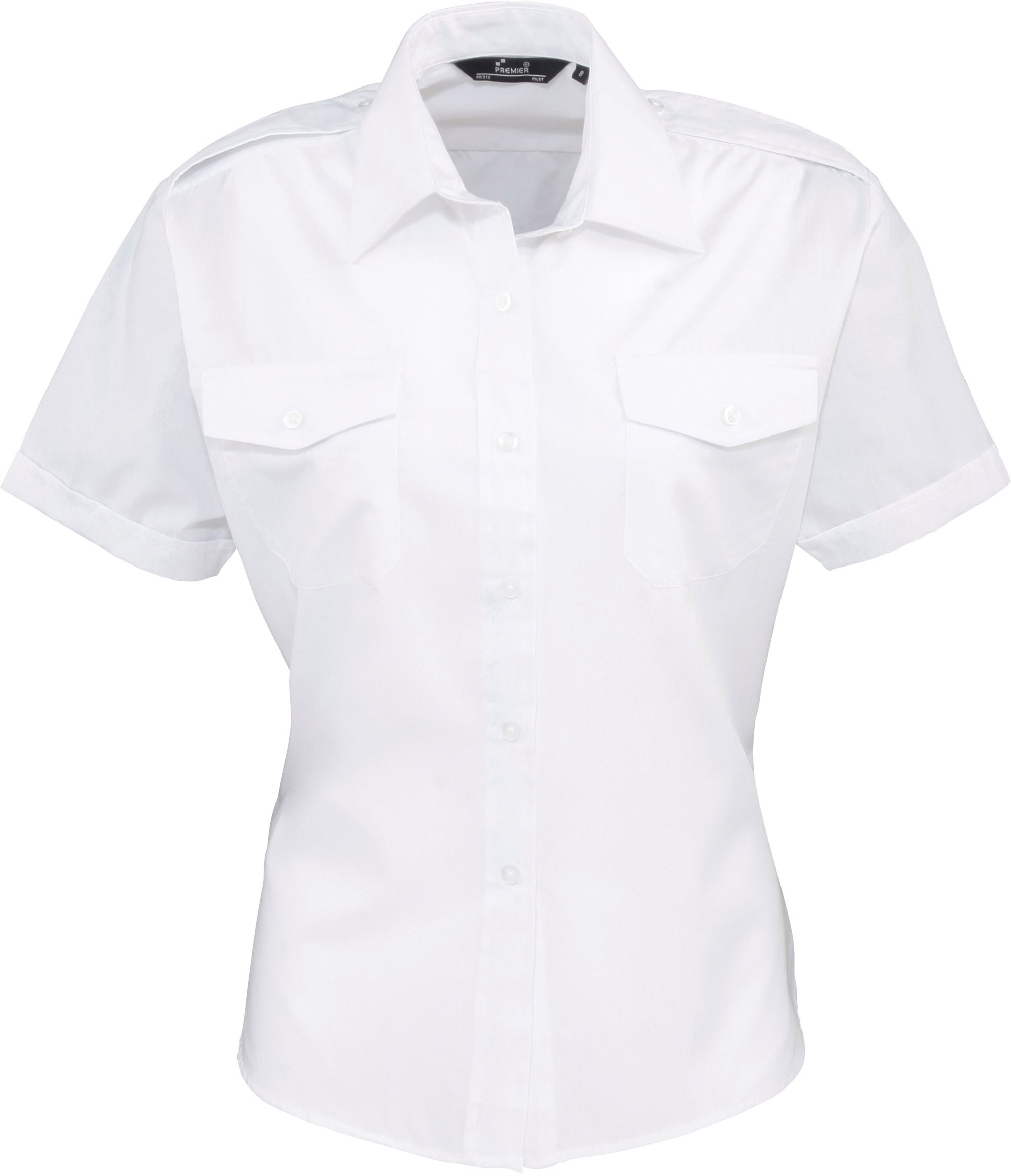 Premier - Piloten Bluse kurzarm - PR0312
