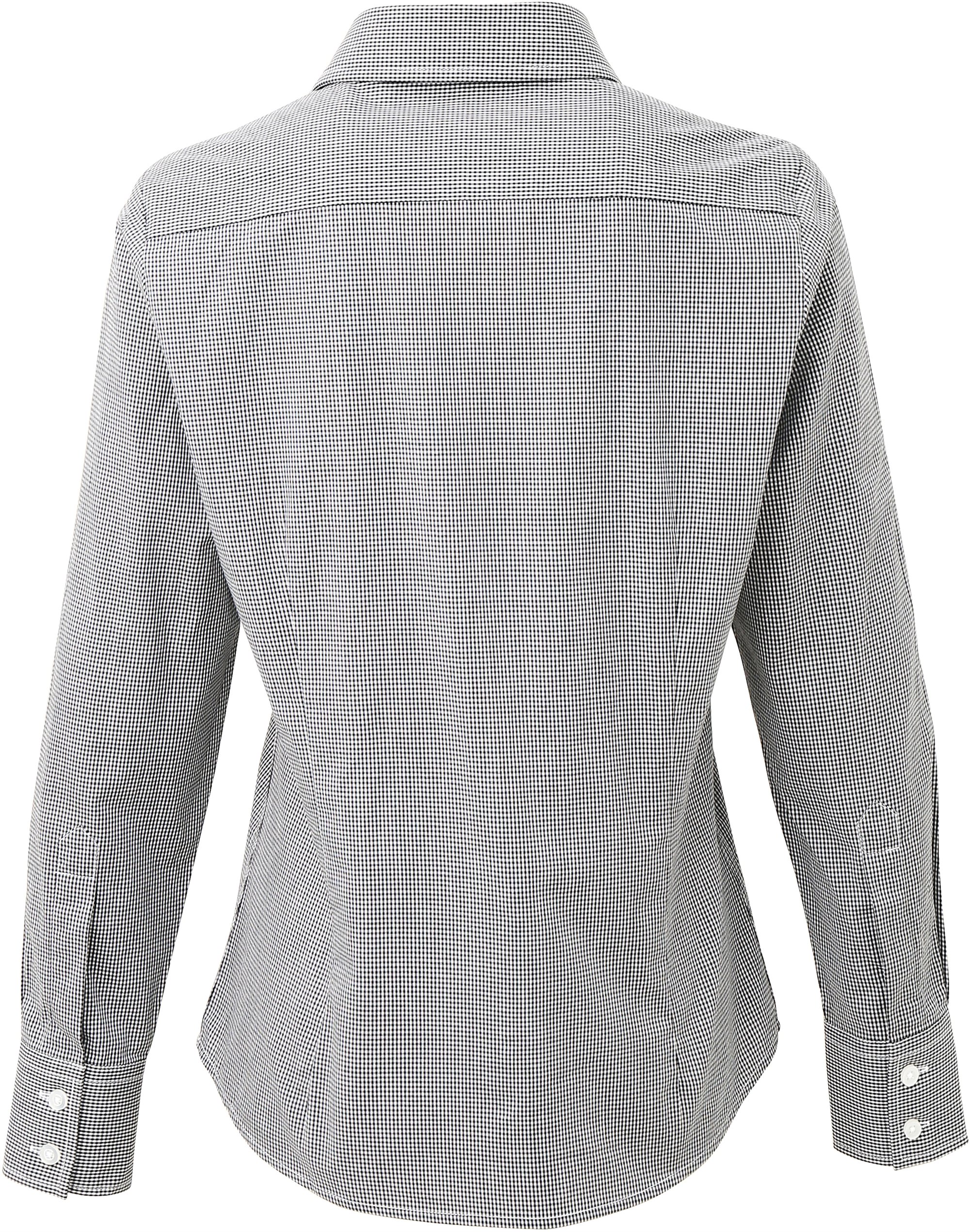 Premier - Popeline Bluse Karo langarm - PR0320 – Bild 4