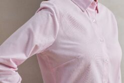 Premier - Oxford Bluse Streifen langarm - PR0338 – Bild 4