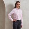 Premier - Oxford Bluse Streifen langarm - PR0338 – Bild 3