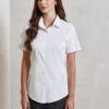 Premier - Popeline Stretch Bluse kurzarm - PR0346 – Bild 2