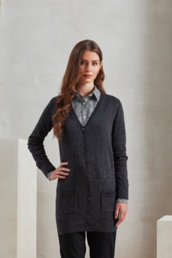 Premier - Damen Strickjacke lang - PR0698 – Bild 3