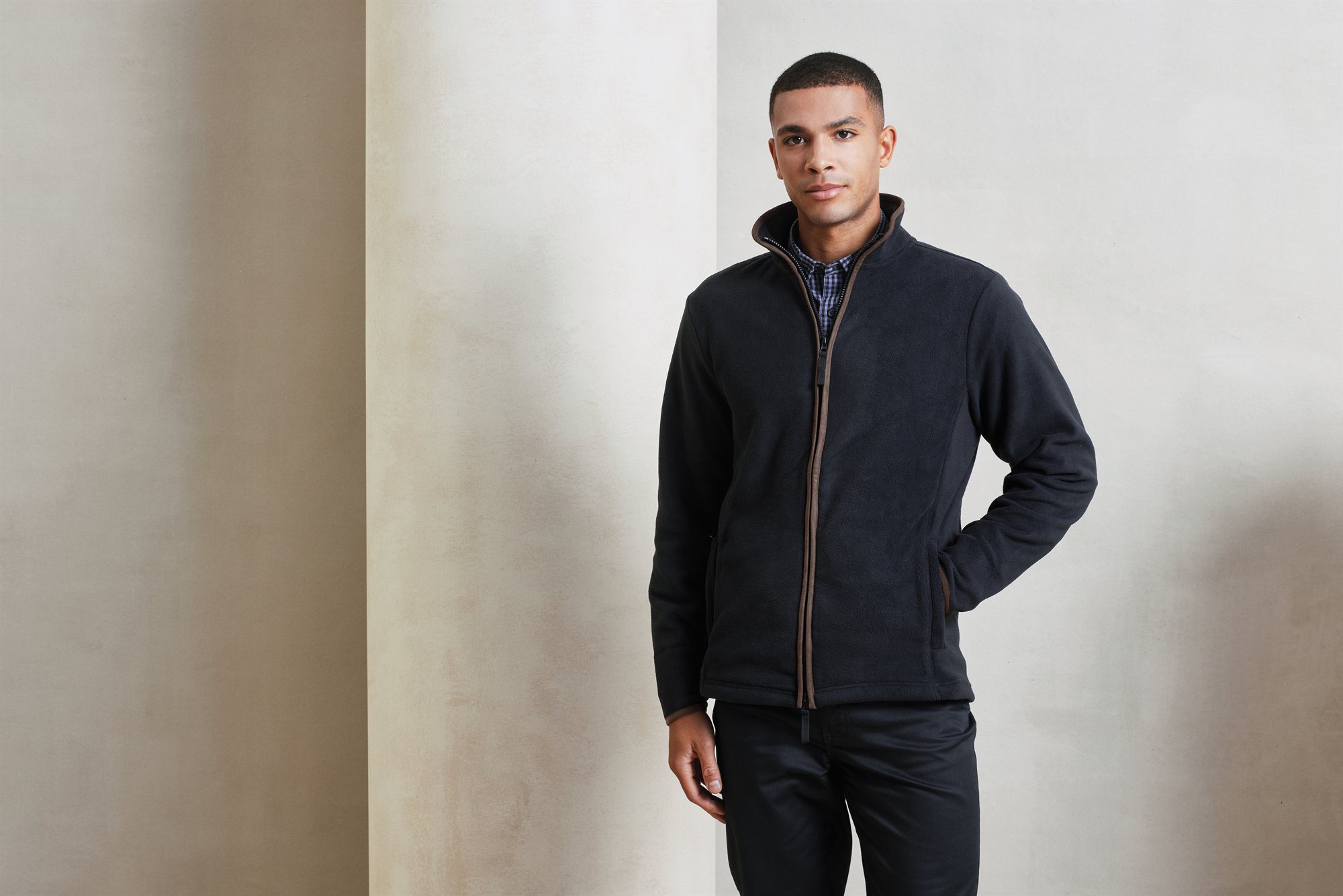 Premier - Herren Fleece Jacke "Artisan" - PR0823 – Bild 2