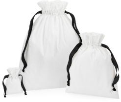 Westford Mill - Baumwolltasche mit Geschenkband - WM0121