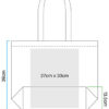 Westford Mill - Maxi Baumwolltasche - WM0125 – Bild 3
