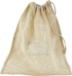 Westford Mill - Bio-Baumwoll Netztasche mit Zugkordel - WM0155