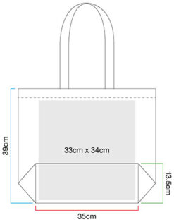 Alternative view of Westford Mill - In conversion Baumwolltasche - WM0165