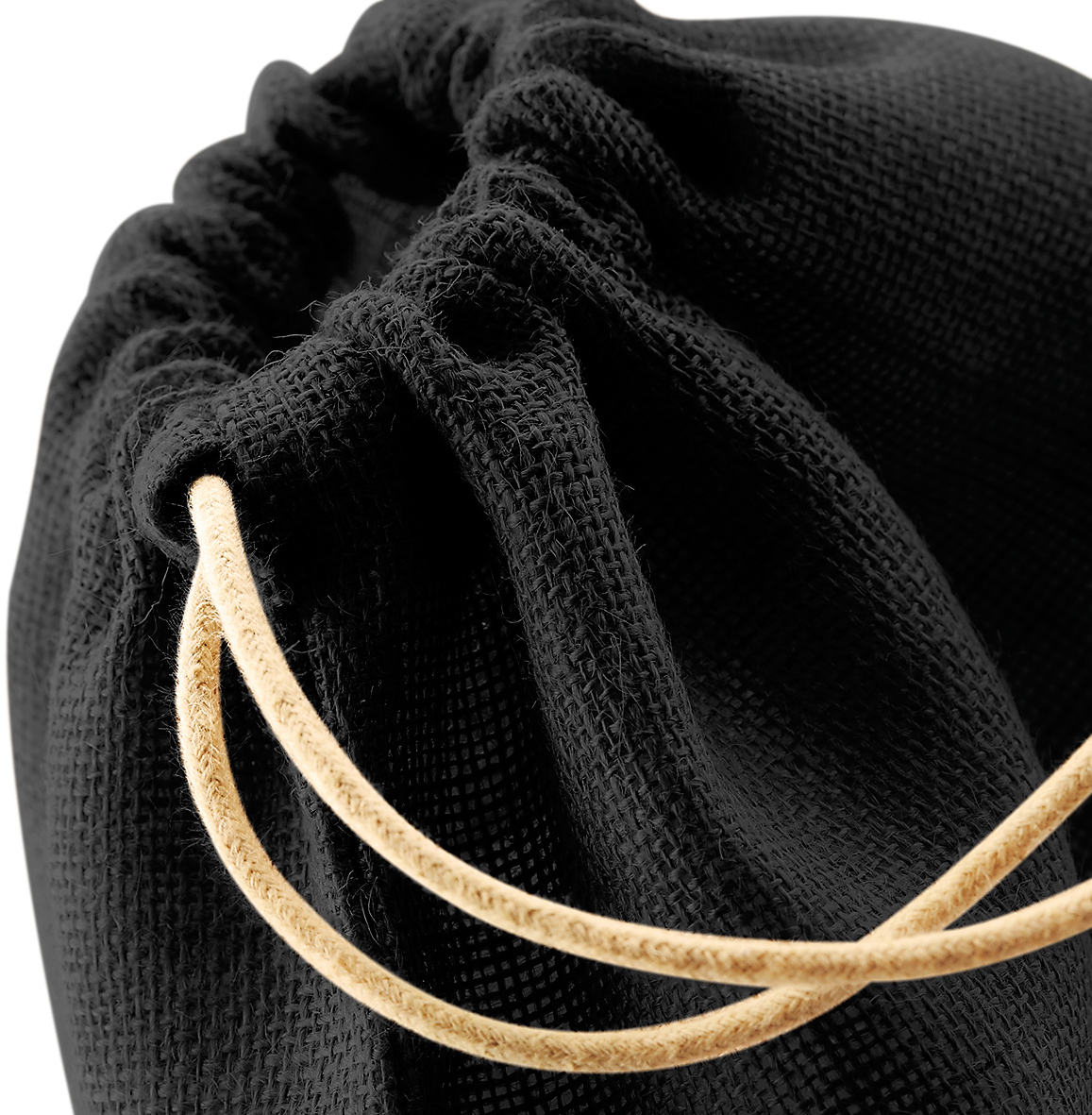Westford Mill - Jute Tasche mit Zugkordel - WM0415 – Bild 5