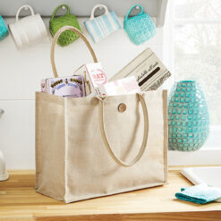 Alternative view of Westford Mill - Jute Shopper - WM0447