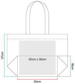 Alternative view of Westford Mill - Jute Shopper - WM0466