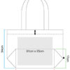 Westford Mill - EarthAware™ Bio Baumwolltasche - WM0850 – Bild 4