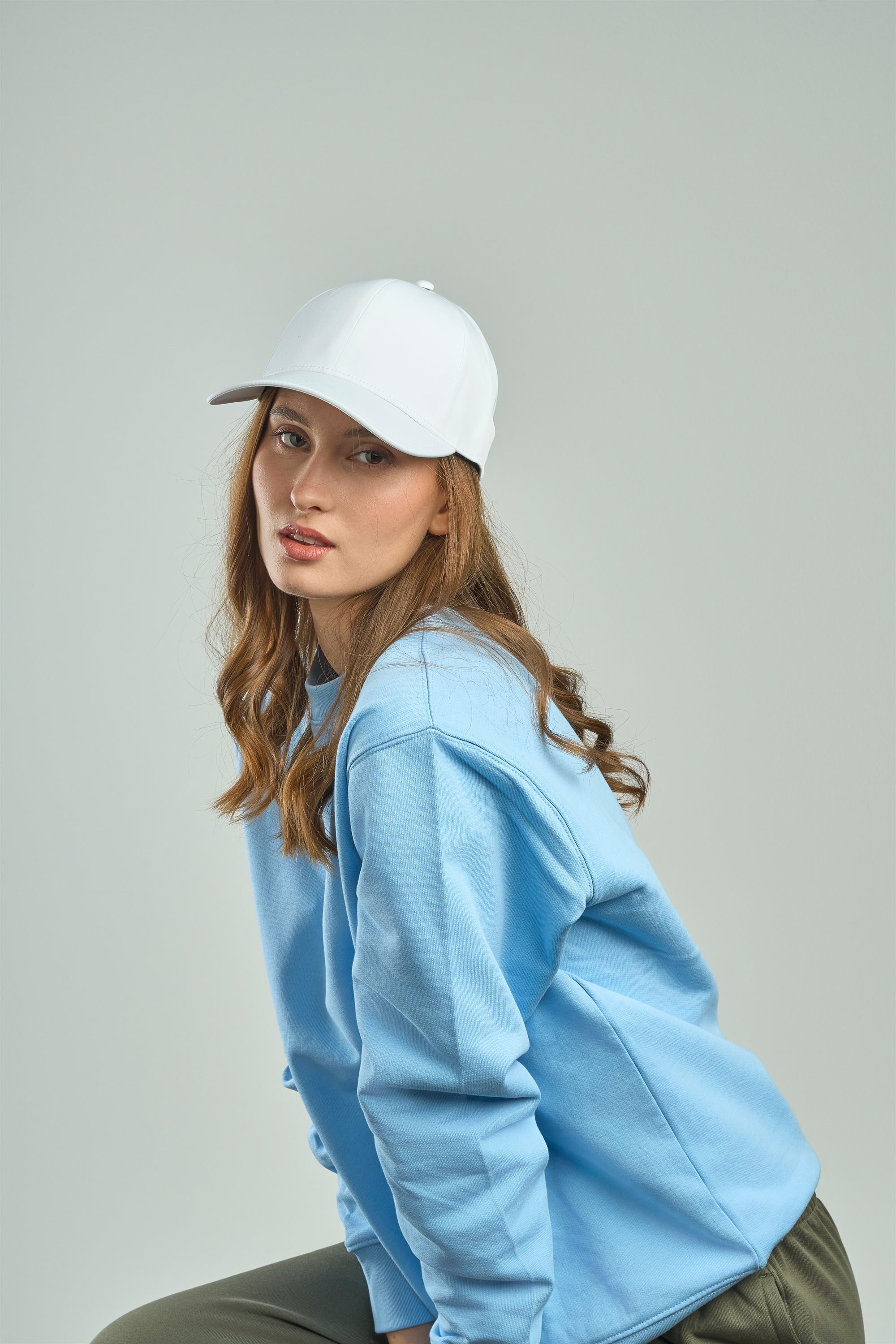 Atlantis - 6 Panel Polyester Stretch Kappe - AT0229 – Bild 4