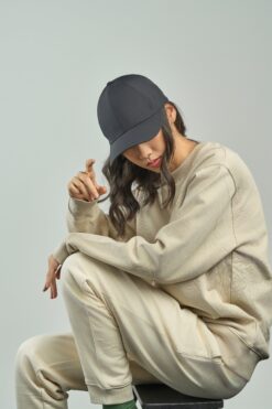 Atlantis - 6 Panel Polyester Stretch Kappe - AT0229 – Bild 6