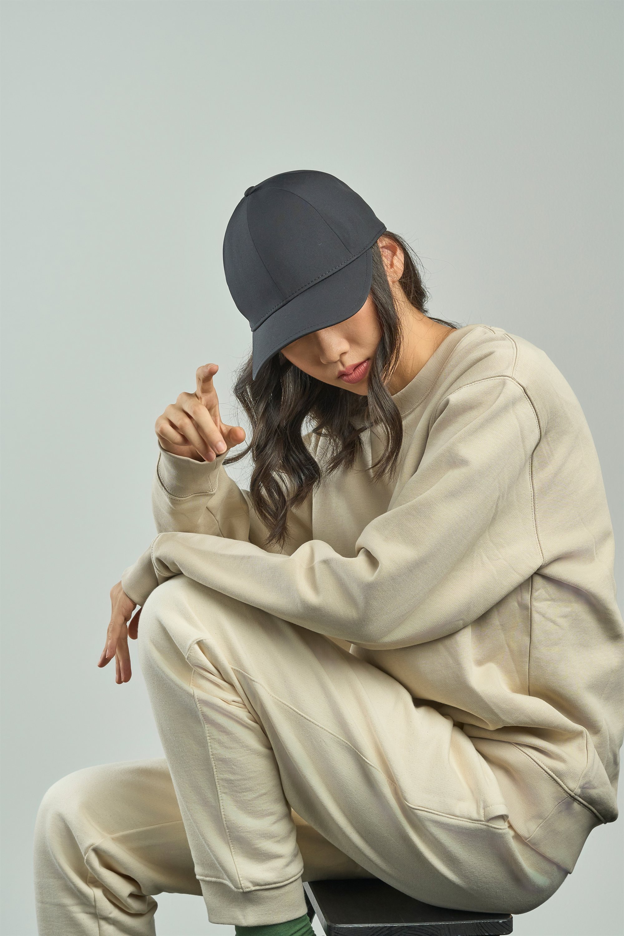 Atlantis - 6 Panel Polyester Stretch Kappe - AT0229 – Bild 6