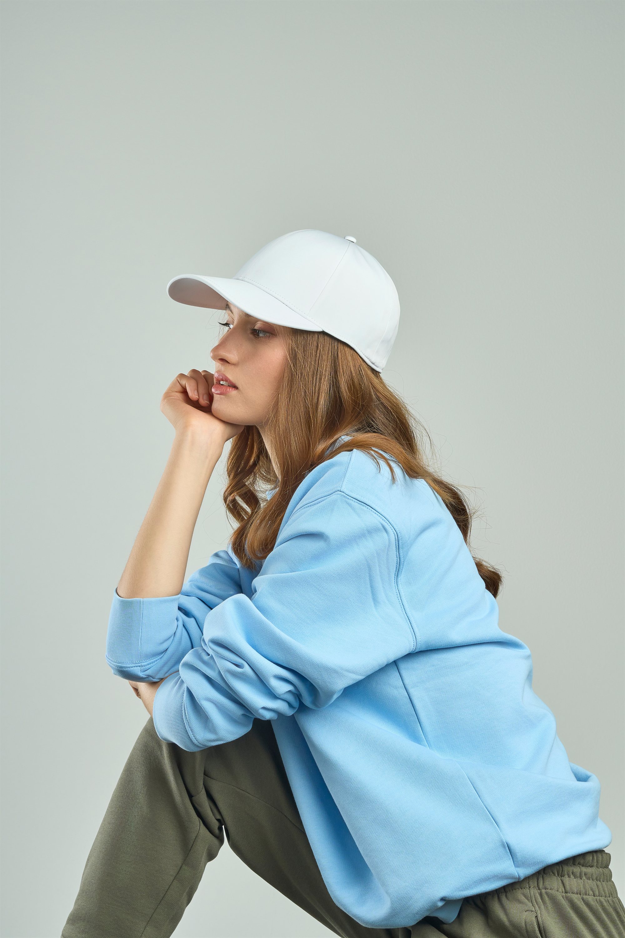 Atlantis - 6 Panel Polyester Stretch Kappe - AT0229 – Bild 14