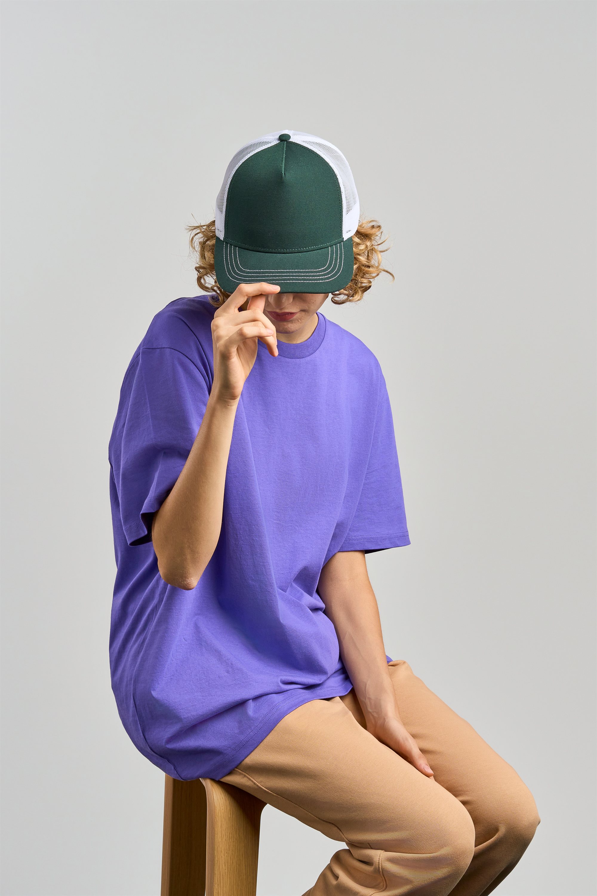 Atlantis - 5 Panel Trucker Kappe - AT0234 – Bild 8