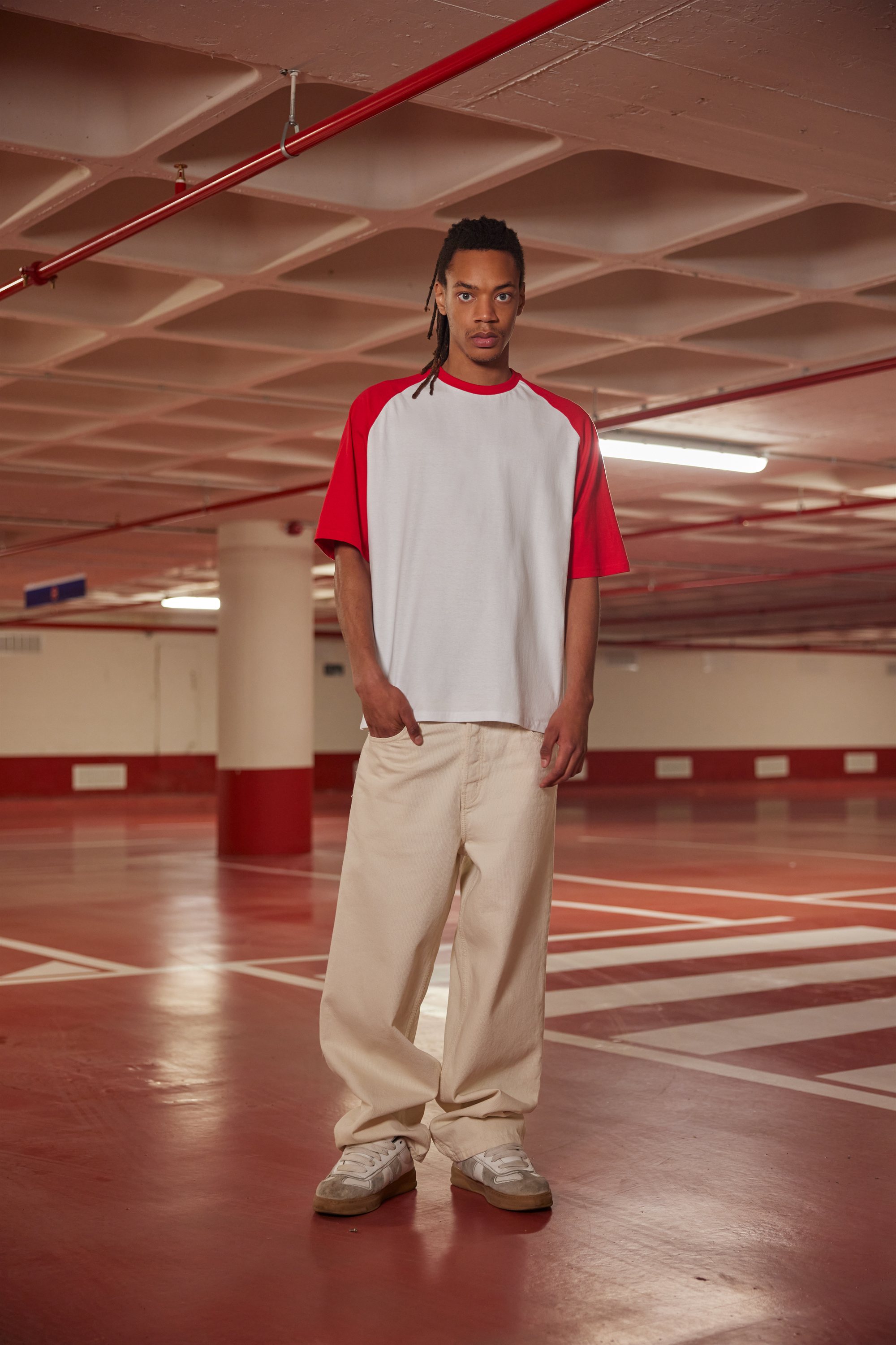 B&C - Raglan Kontrast T-Shirt - TU020 – Bild 7