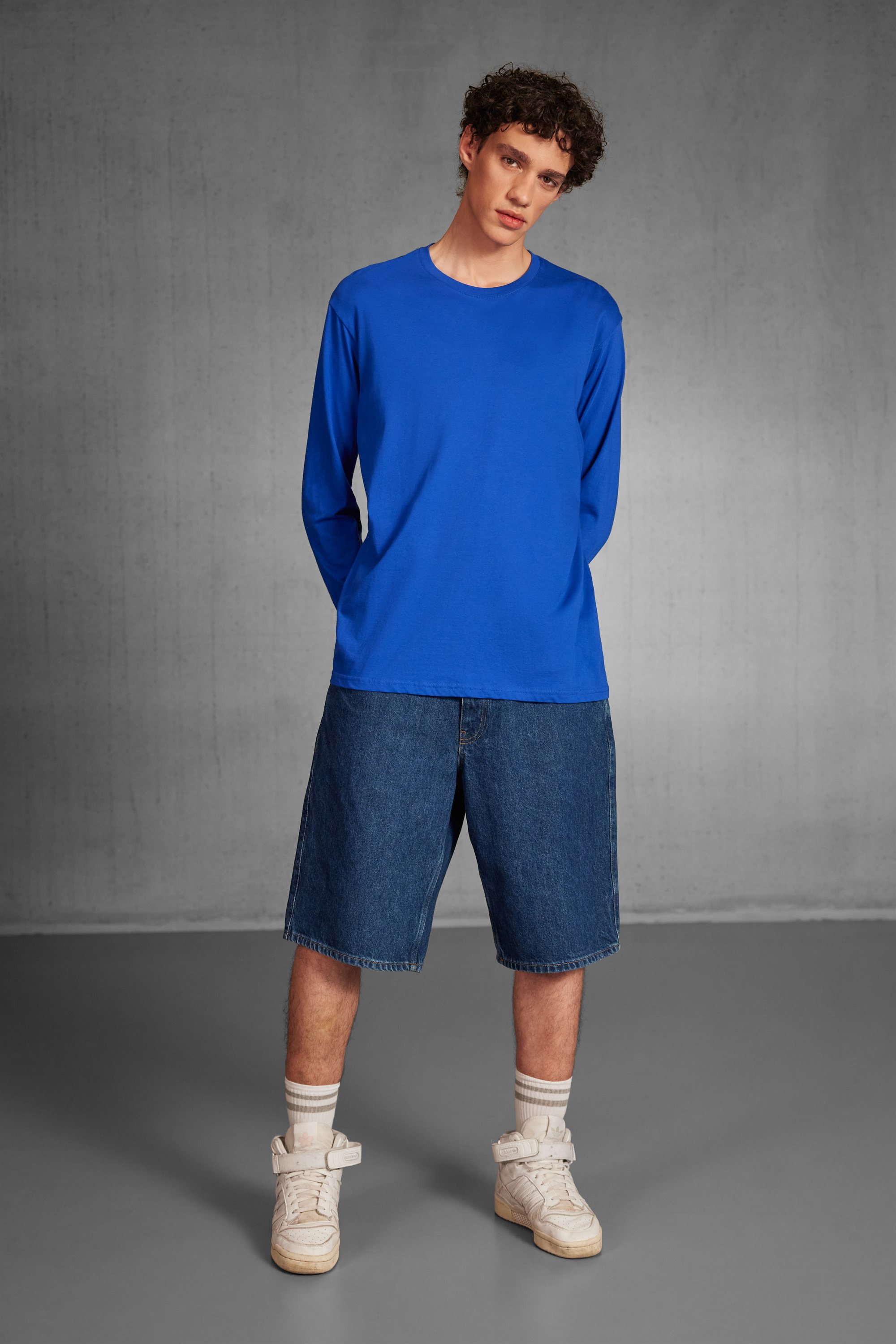 B&C - T-Shirt langarm - TU05T – Bild 5