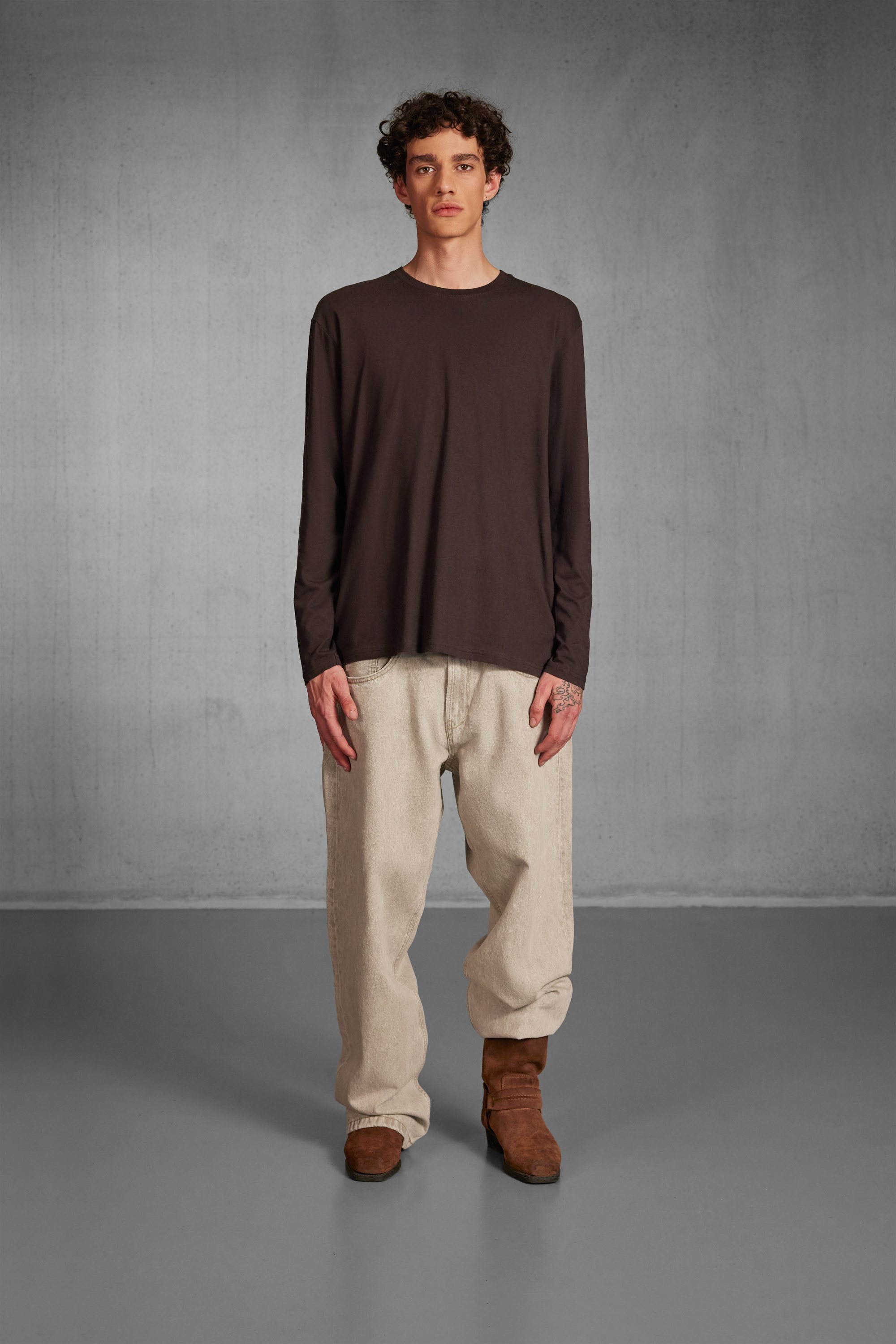 B&C - T-Shirt langarm - TU05T – Bild 6