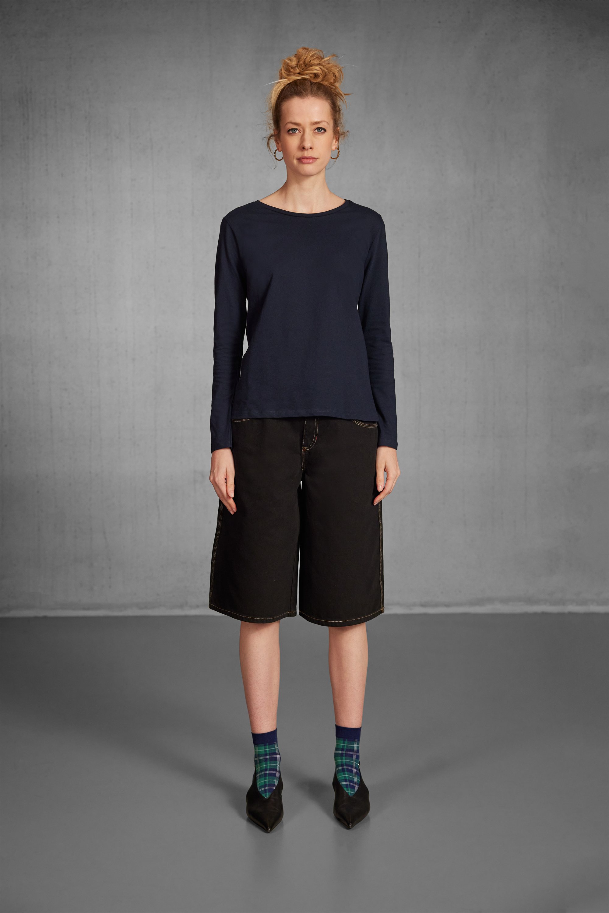 B&C - Schweres Damen T-Shirt langarm - TW08T – Bild 3