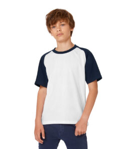 Alternative view of B&C - Kinder Raglan Kontrast T-Shirt - TK350