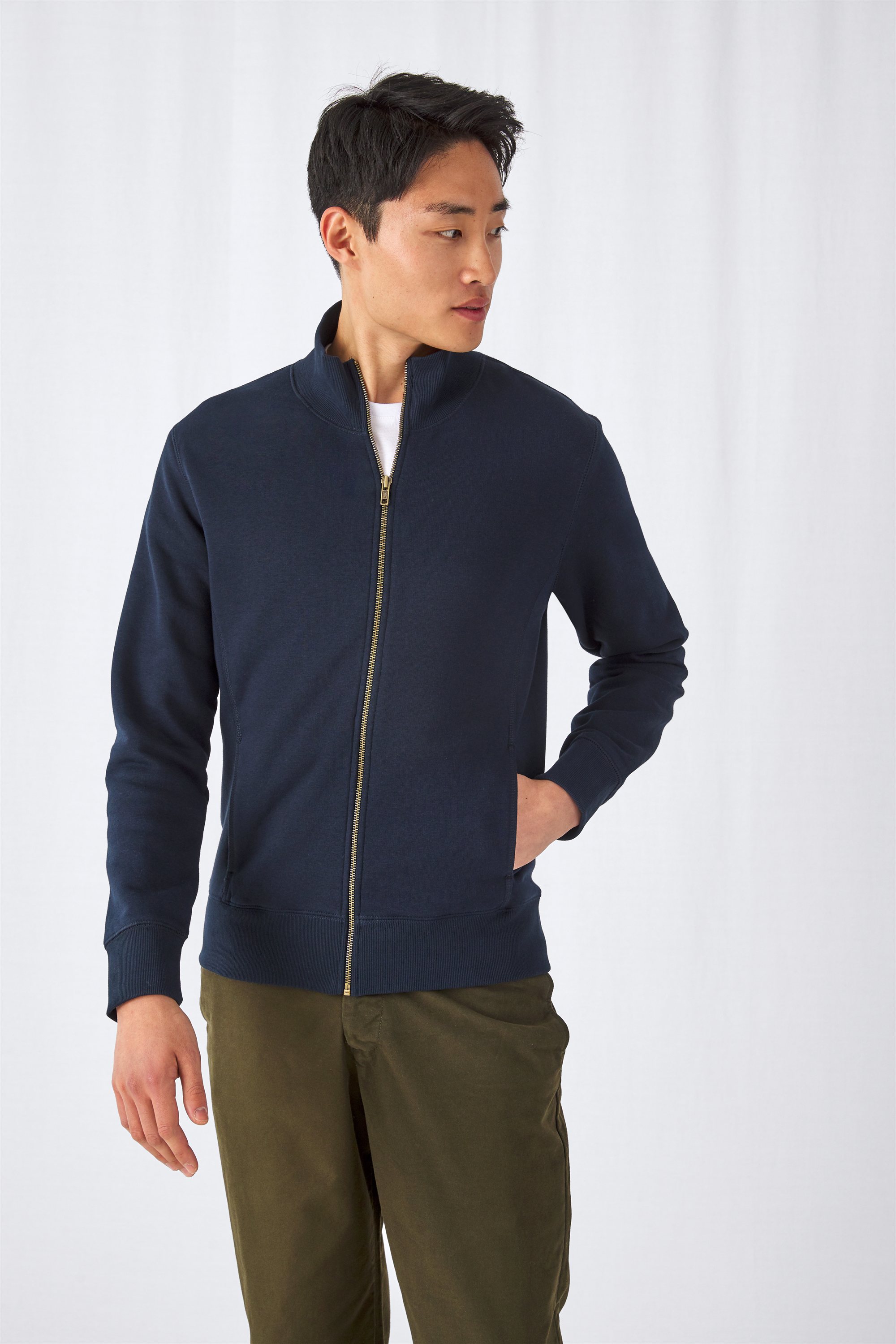 B&C - Herren Sweatjacke - WM646 – Bild 4