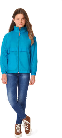 Alternative view of B&C - Ungefütterter Kinder Windbreaker - JK950