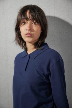 Alternative view of B&C - Damen Piqué Polo langarm - PWI13