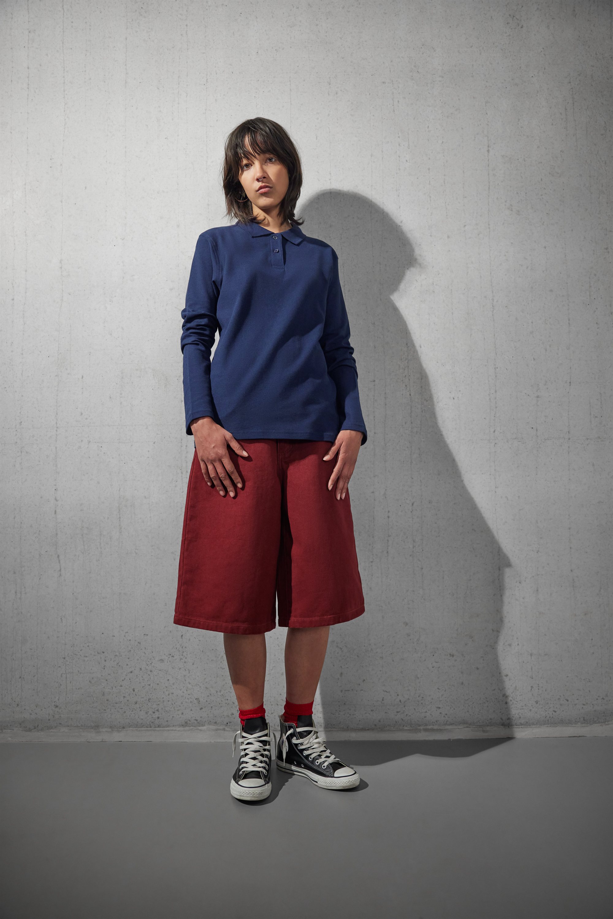B&C - Damen Piqué Polo langarm - PWI13 – Bild 8