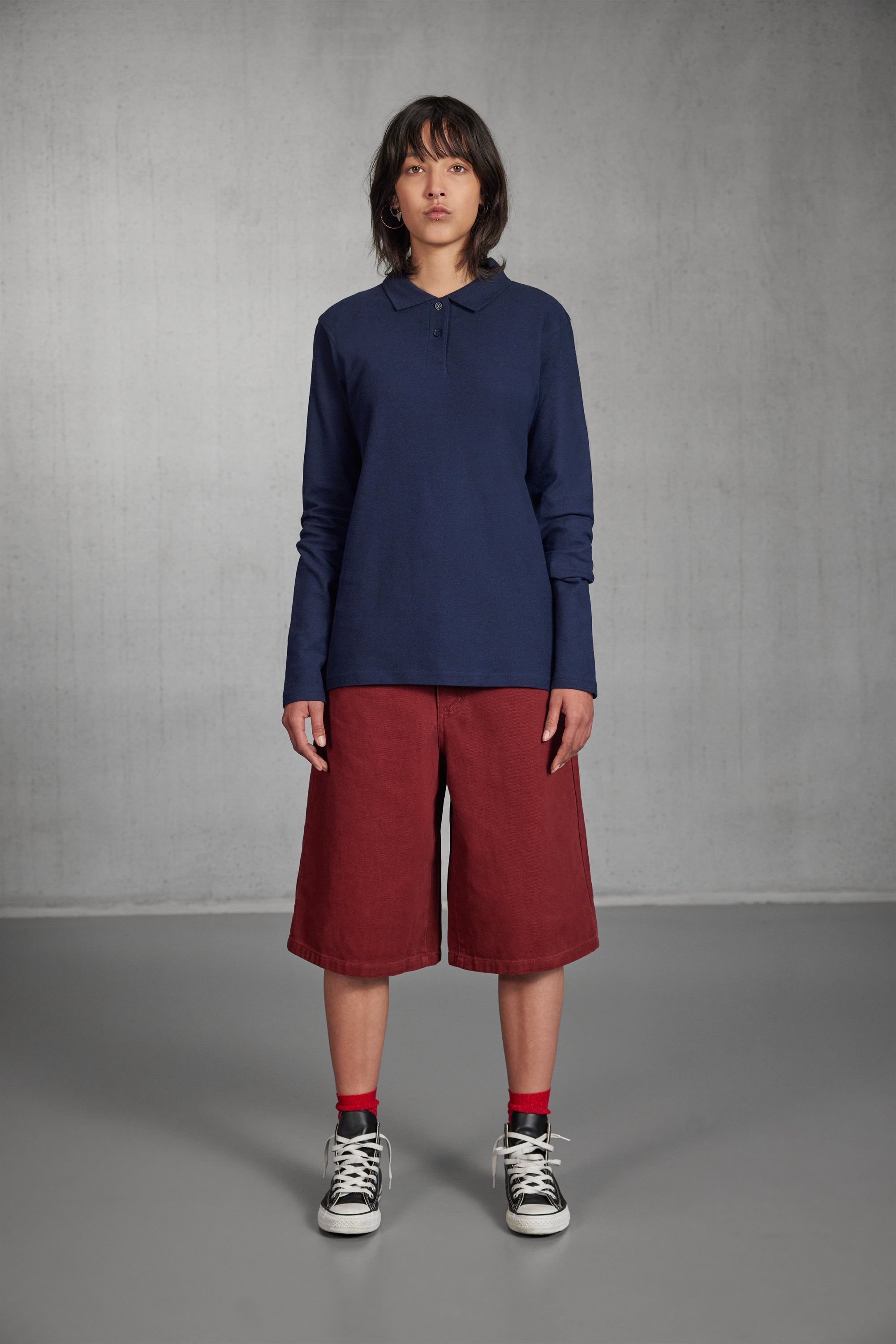 B&C - Damen Piqué Polo langarm - PWI13 – Bild 9