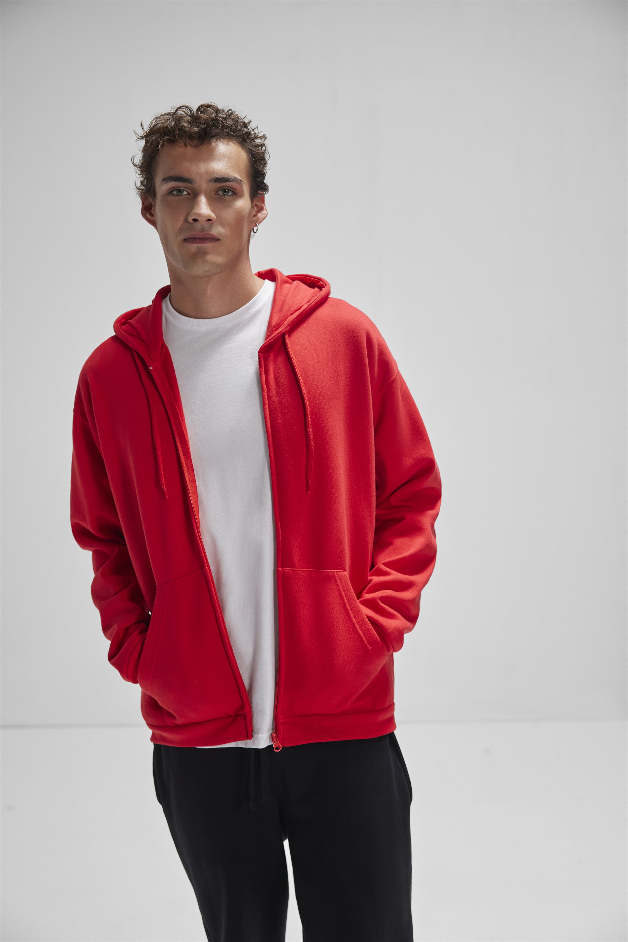 B&C - Unisex Kapuzen Sweatjacke - WG009 – Bild 3