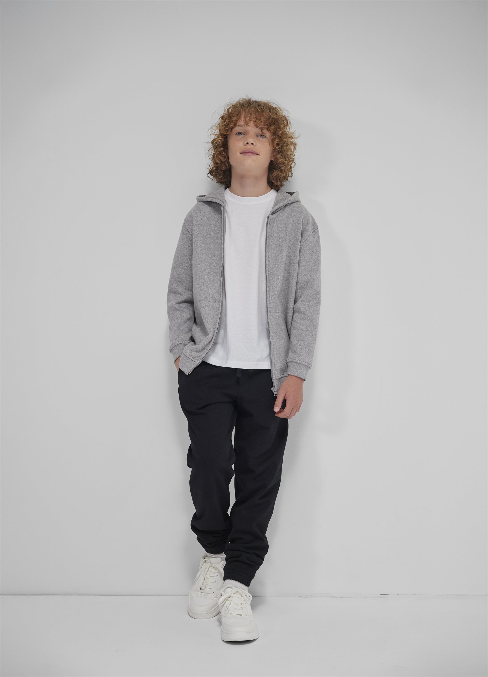B&C - Kinder Kapuzen Sweatjacke - WK003 – Bild 4