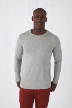Alternative view of B&C - Herren T-Shirt langarm - TM070