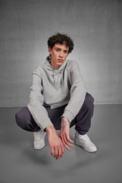 B&C - Herren Kapuzen Sweater - WU02K – Bild 3