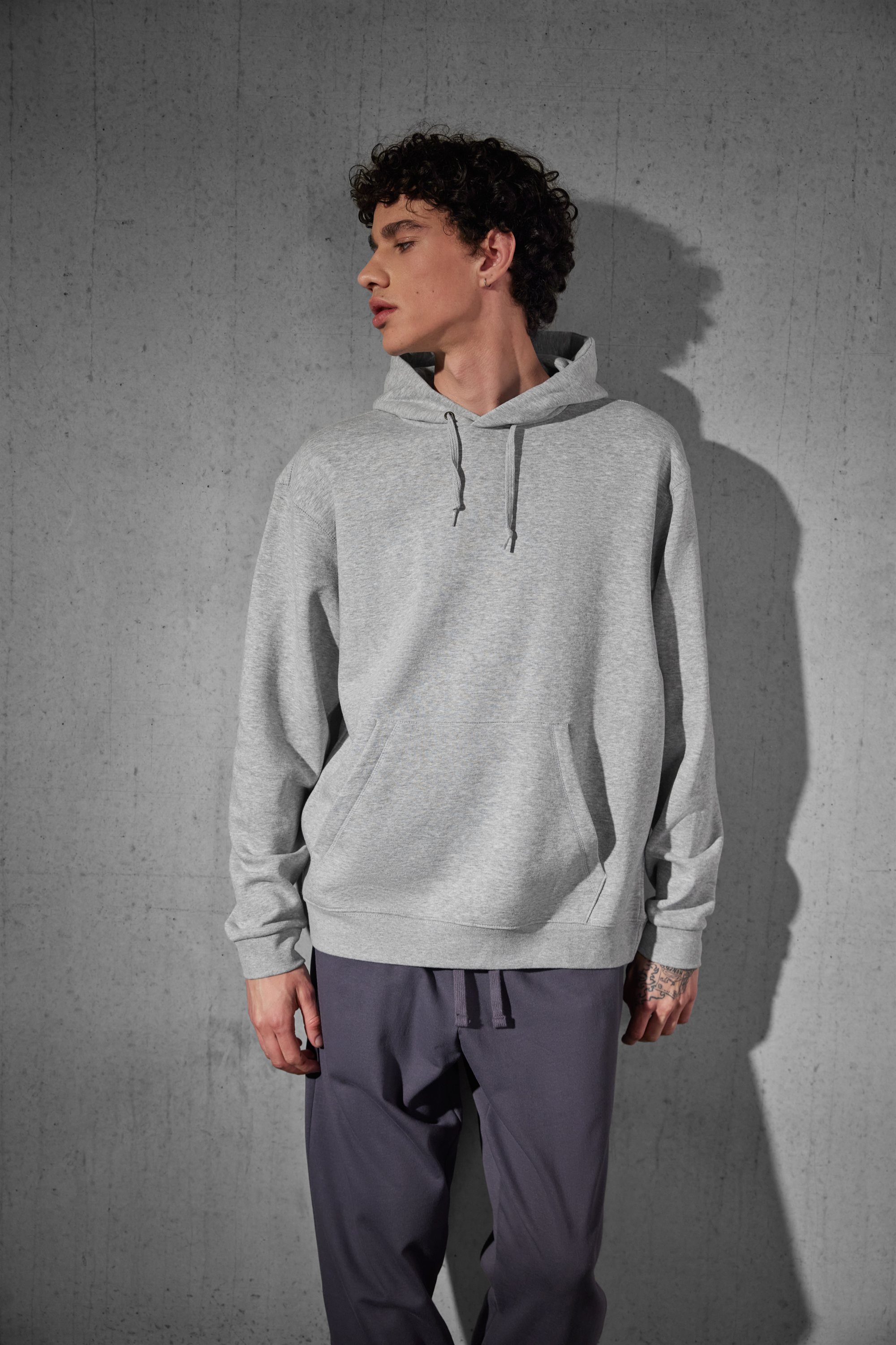B&C - Herren Kapuzen Sweater - WU02K – Bild 5