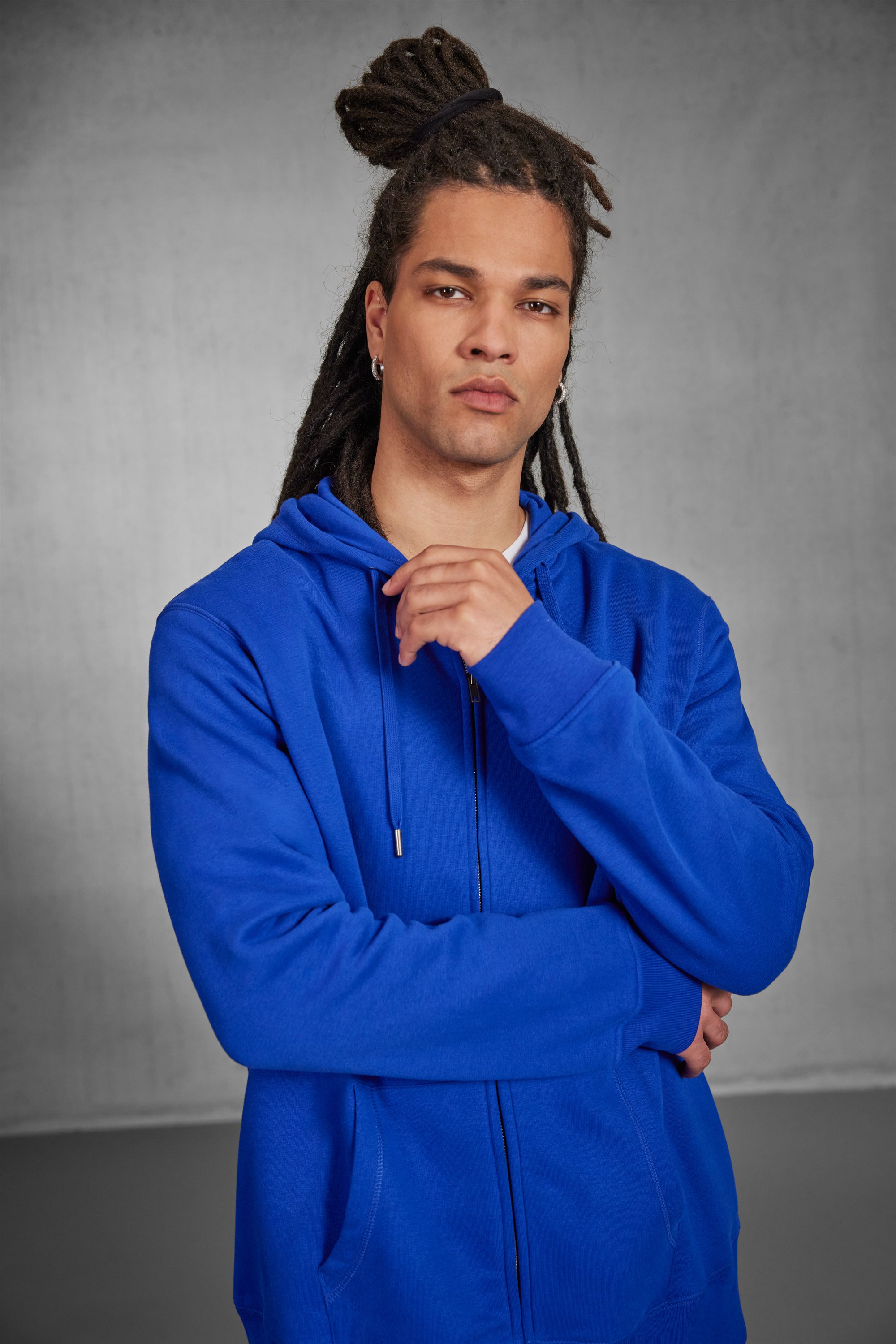B&C - Herren Kapuzen Sweatjacke - WU03K – Bild 3