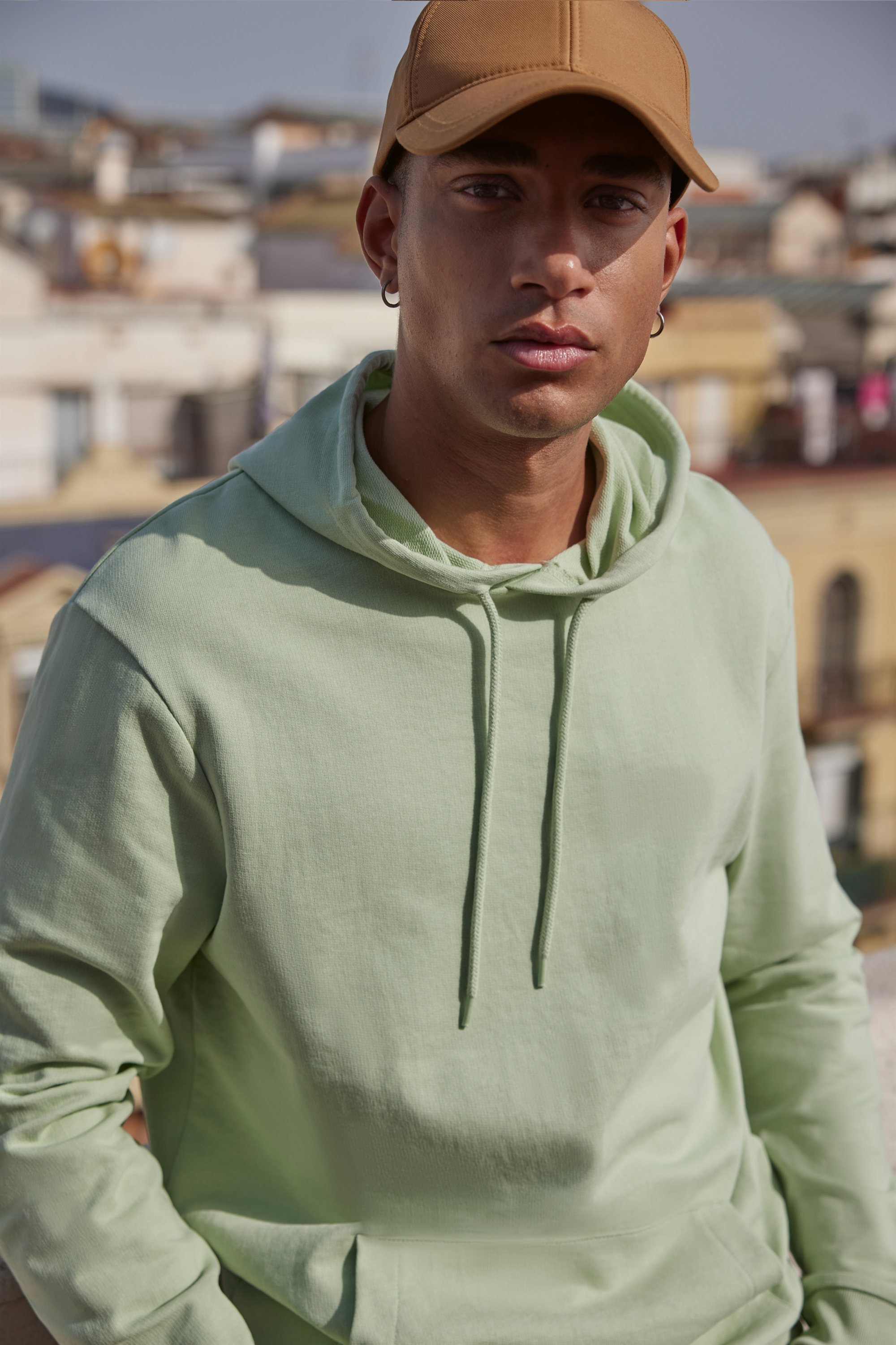 B&C - Herren Kapuzen Sweater - WU03W – Bild 5