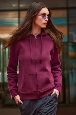 B&C - Damen Kapuzen Sweatjacke - WW03Q – Bild 3