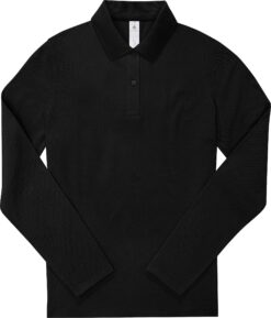 B&C - Damen Piqué Polo langarm - PW462