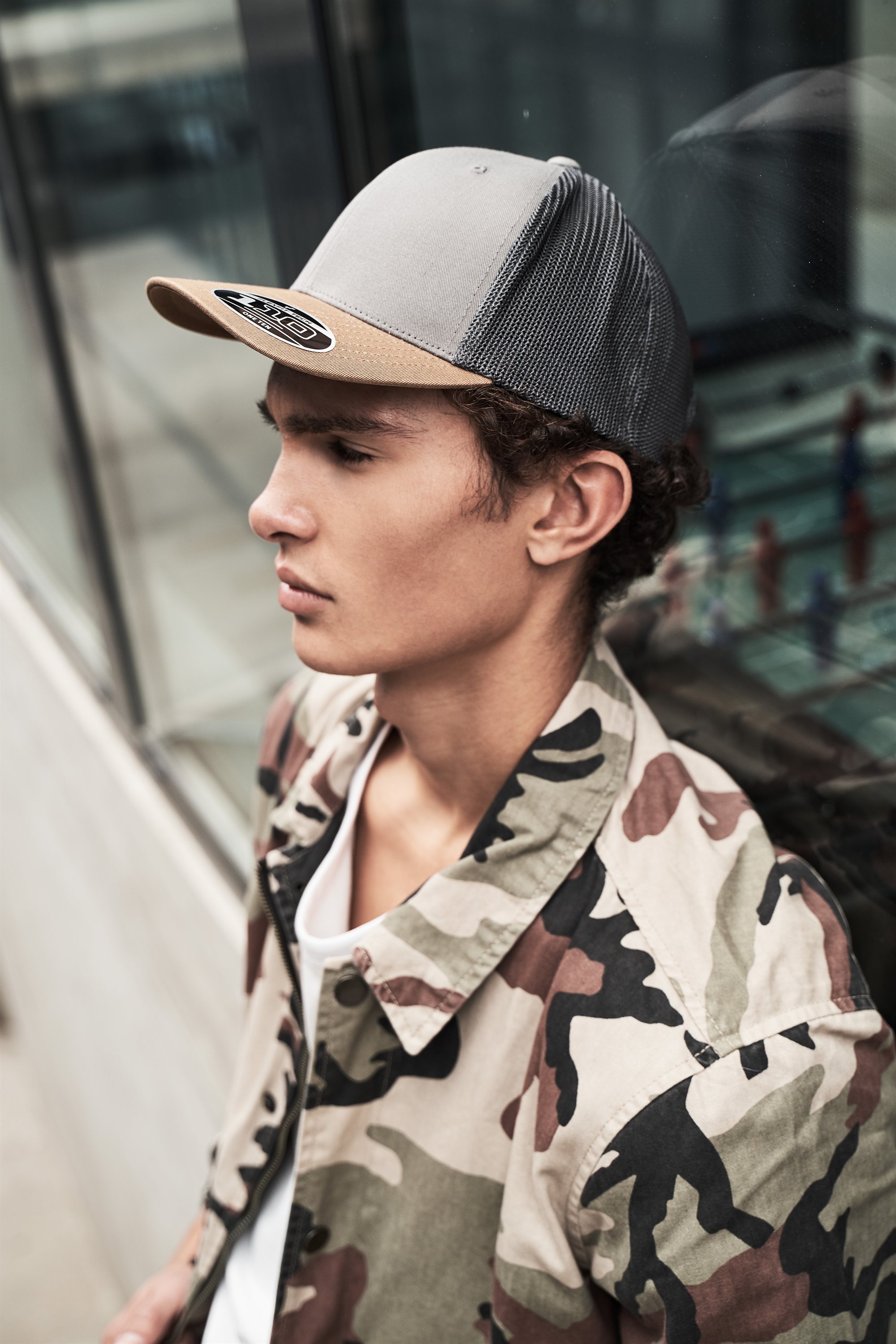 Flexfit - 6 Panel Trucker Kappe - FF110T – Bild 5