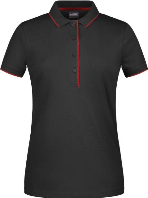 Daiber - Damen Piqué Polo Stripe - JN0727