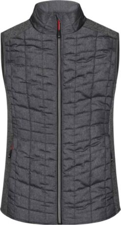 Daiber - Damen Hybrid Strickfleece Gilet - JN0739