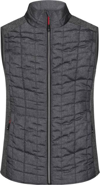 Daiber - Damen Hybrid Strickfleece Gilet - JN0739