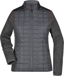 Daiber - Damen Strick Hybrid Jacke - JN0741