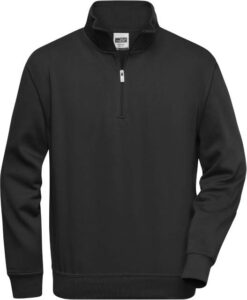 Daiber - Workwear Sweater mit 1/4 Zip - JN0831